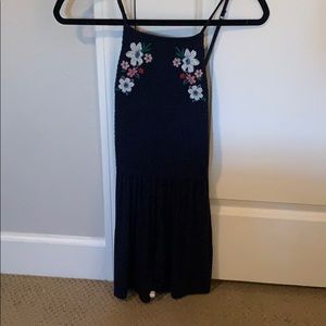 Hollsiyer flower stretchy dress romper